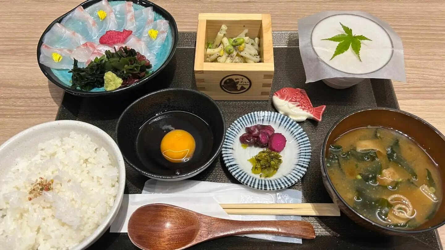 宇和島鯛めし🐟🥚🍚