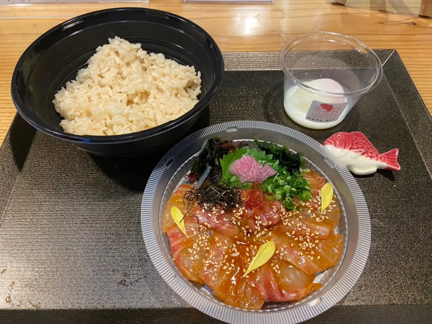 昔ながらの茶瓶ポットでお届け🍵