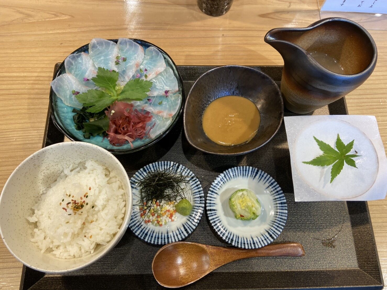 鯛胡麻茶漬け